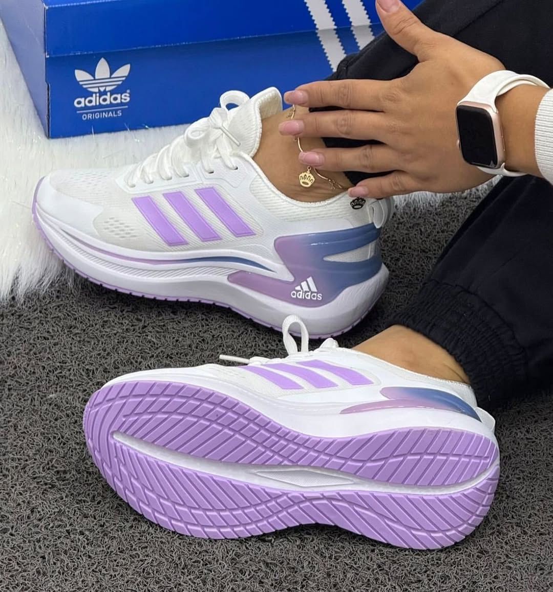 Adidas bounce 3.0 Blanco Violeta